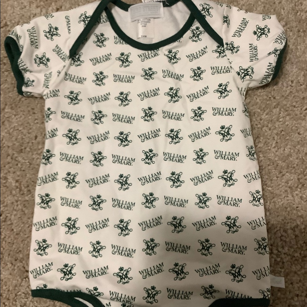 William and Mary Onesie NWT 24 months